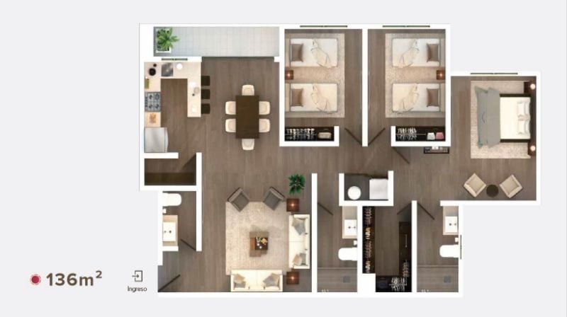 Seghería, Zona 14 la Villa — Apartamento en Venta en Segheria, Zona 14, Guatemala, Ciudad — foto 9 de 9
