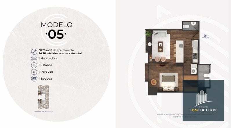 En venta Apartamentos en Zona 10 Casalini — Apartamento en Venta en Cassalini, Zona 10, Guatemala, Ciudad — foto 3 de 10