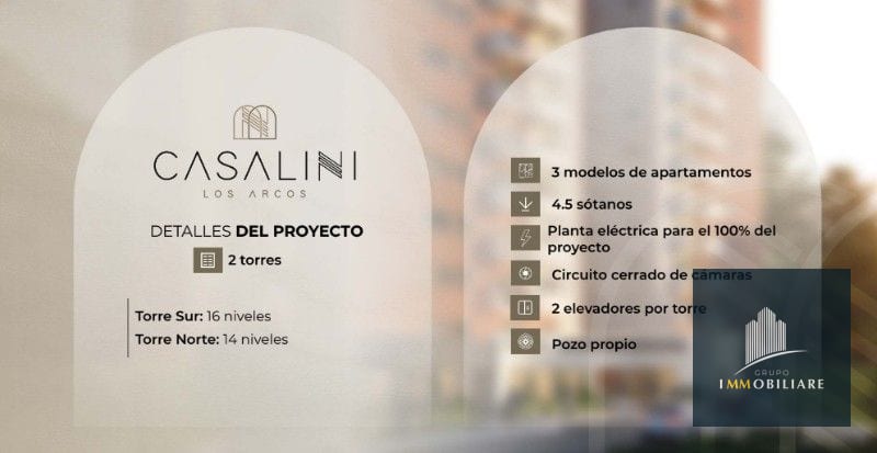 Vendo Apartamentos Nuevos en Zona 10 Casalini — Apartamento en Venta en Casalini Los Arcos, Zona 10, Guatemala, Ciudad — foto 4 de 12
