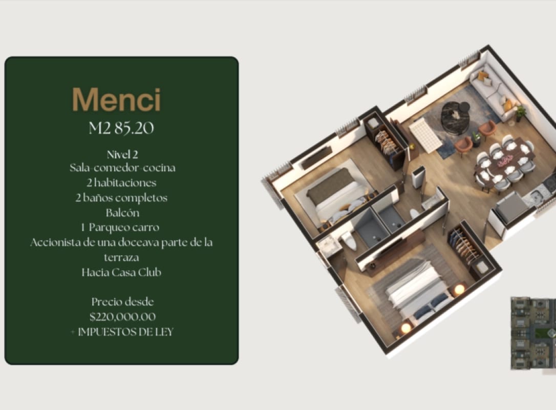 Villas en Venta Torres Los Franciscanos Antigua Guatemala — Apartamento en Venta en Antigua, Sacatepéquez — foto 4 de 9