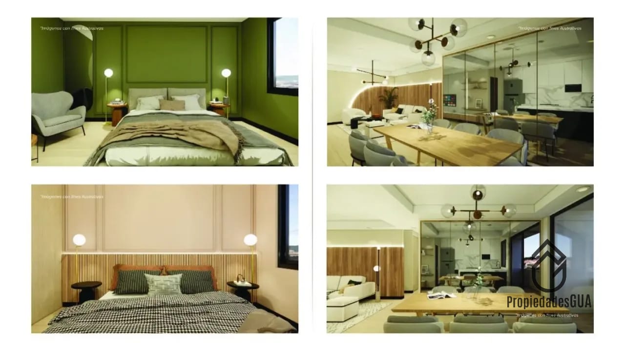 Apartamentos en Segheria zona 14 - parque urbano — Apartamento en Venta en Zona 14, Guatemala, Ciudad — foto 4 de 12