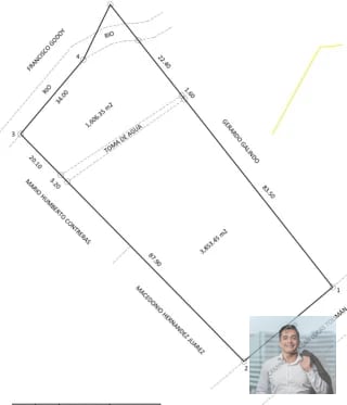 Terreno Patulul, Suchitepequez.41 frente*113 fondo/ 5,459.80 m2 área registrada.Valor 4 millones — Terreno en Venta en Mazatenango, Suchitepéquez — miniatura 6 de 6