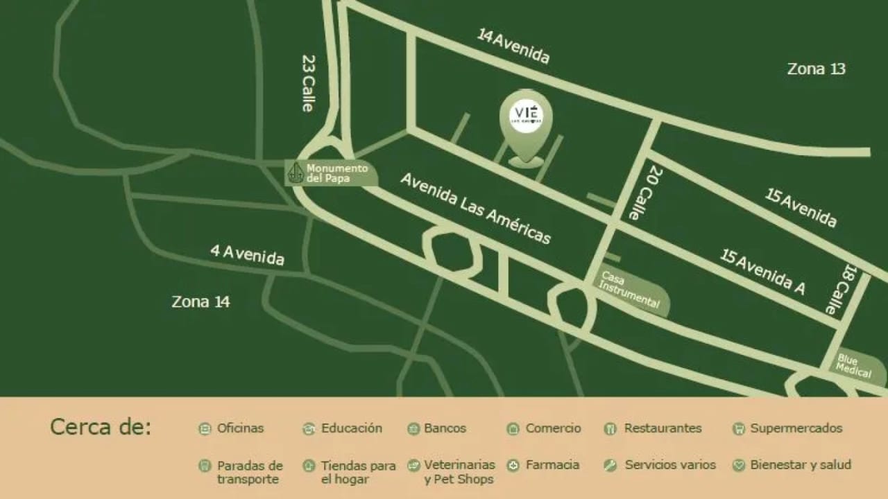 Apartamentos Vie Américas — Apartamento en Venta en Zona 13, Guatemala, Ciudad — foto 2 de 5