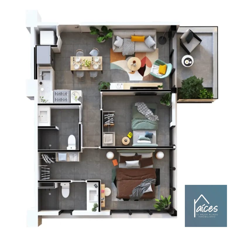 Apartamento en venta (para inversionista, Airbnb) QUINCE ESQUINA Zona 15 (D) — Apartamento en Venta en Quince Esquina, Zona 15, Guatemala, Ciudad — foto 10 de 12
