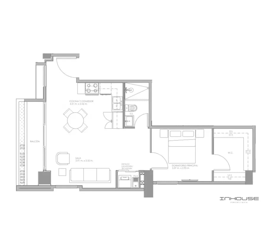 APARTAMENTO EN VENTA ZONA 15 VH1 EN PLANOS — Apartamento en Venta en Zona 15, Guatemala, Ciudad — foto 5 de 5