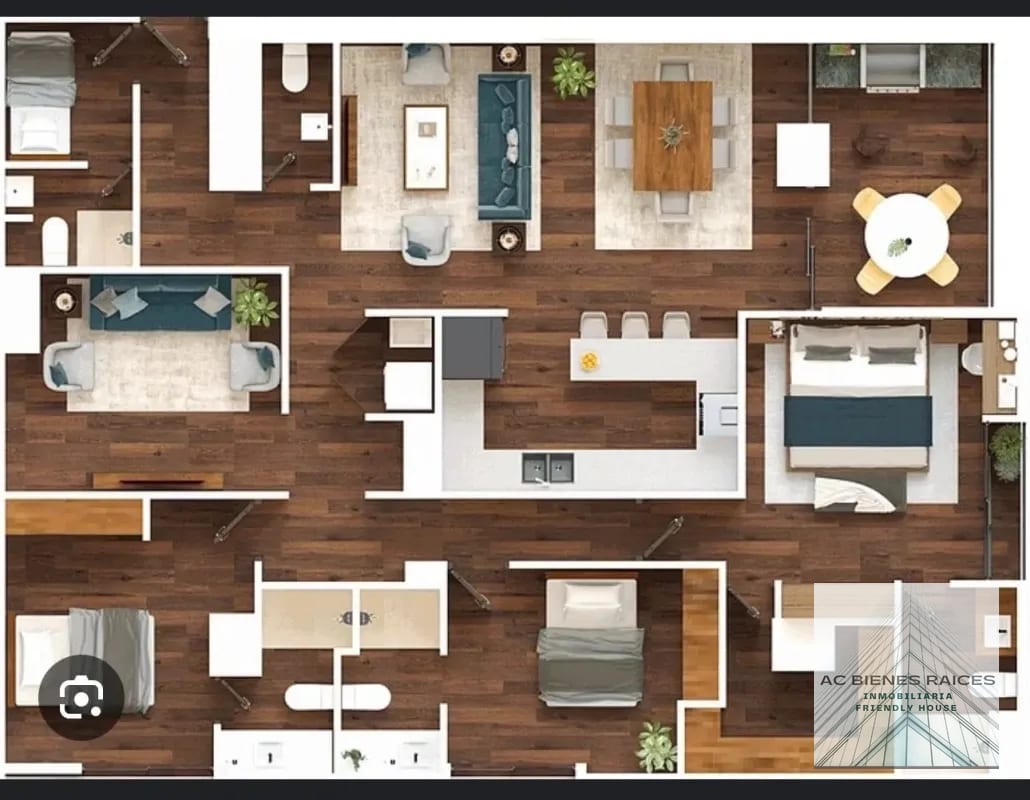 Apto en venta 3 hab zona 14 — Apartamento en Venta en Casa Cañada, Zona 14, Guatemala, Ciudad — foto 4 de 9