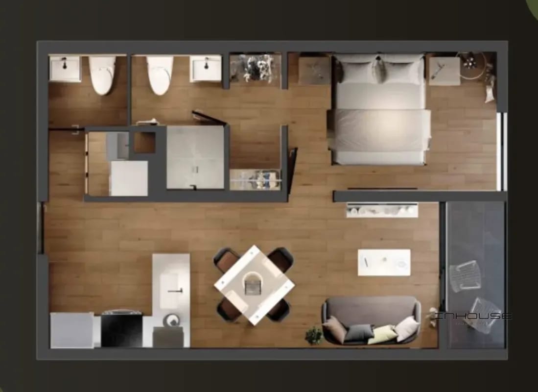 APARTAMENTO EN VENTA ZONA 16 EN PLANOS — Apartamento en Venta en Zona 16, Guatemala, Ciudad — foto 3 de 7