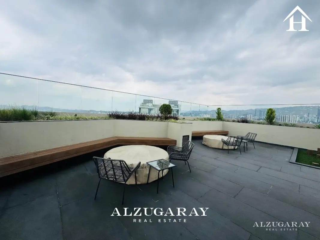 Apartamento con Jardín | 3 Hab. | Edificio en Zona 10 — Apartamento en Alquiler en Zona 10, Guatemala, Ciudad — foto 7 de 15