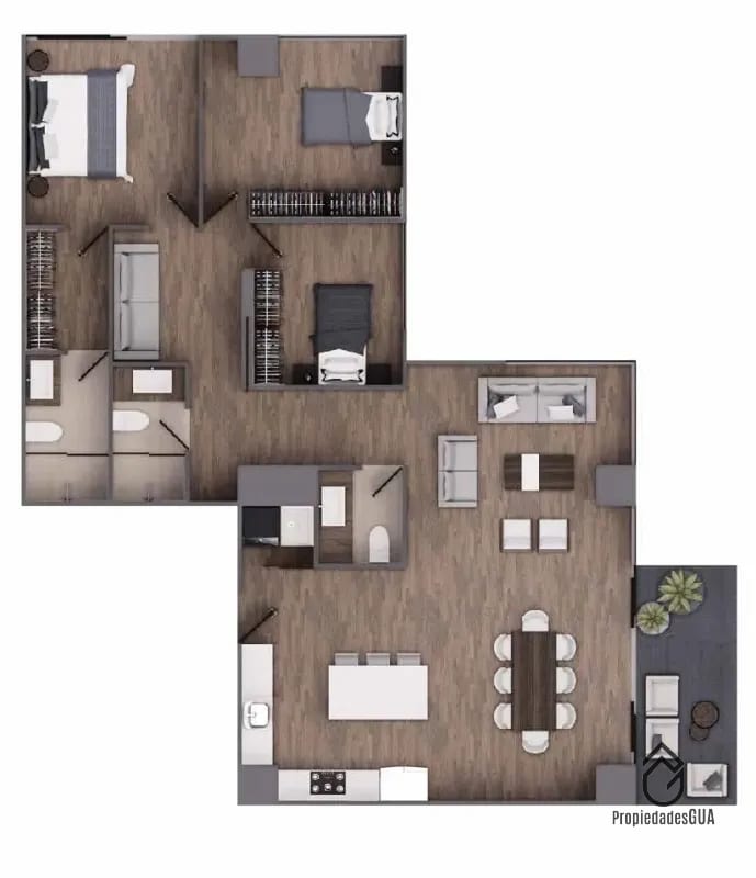 Apartamento en Venta para estrenar — Apartamento en Venta en Spazio, Zona 15, Guatemala, Ciudad — foto 6 de 7