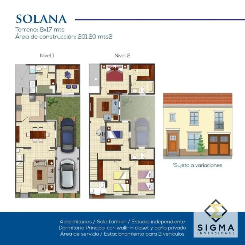 EN VENTA: Casa Tipo Solana en Condado Naranjo, 4 habitaciones — Casa en Venta en Condado Naranjo, Zona 4 Mixco, Guatemala, Ciudad — foto 9 de 9