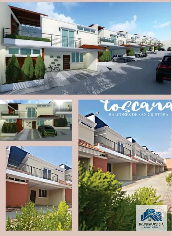 VENTA CASA TOSCANA BALCONES DE SAN CRISTOBAL — Casa en Venta en Zona 8 Mixco, Guatemala, Ciudad — foto 1 de 10