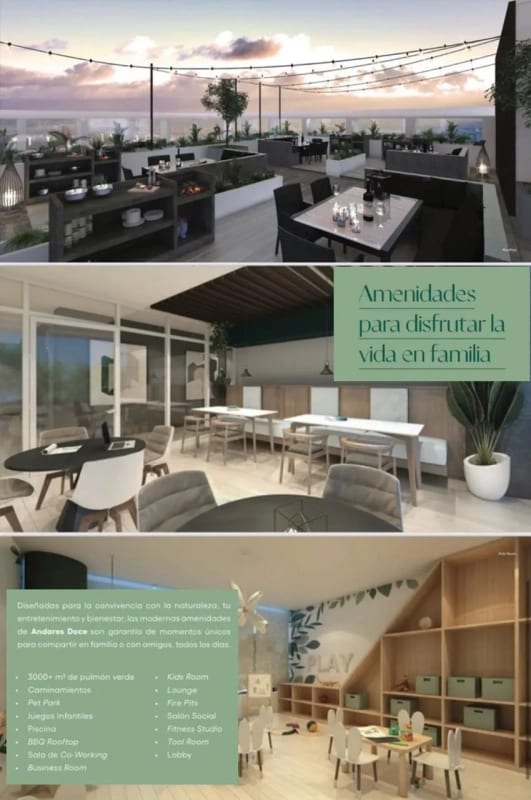 Apartamento en Venta para estrenar, ANDARES ZONA 12 — Apartamento en Venta en Andares Doce, Zona 12, Guatemala, Ciudad — foto 3 de 3