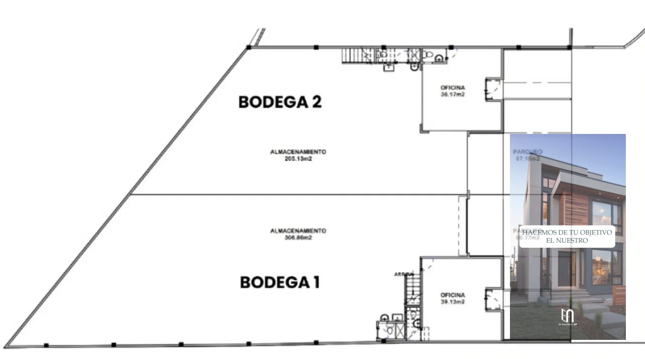VENDO BODEGA EN PALIN ESCUINTLA - 347M2 — Bodega / Ofibodega en Venta en Palín, Escuintla — foto 2 de 11