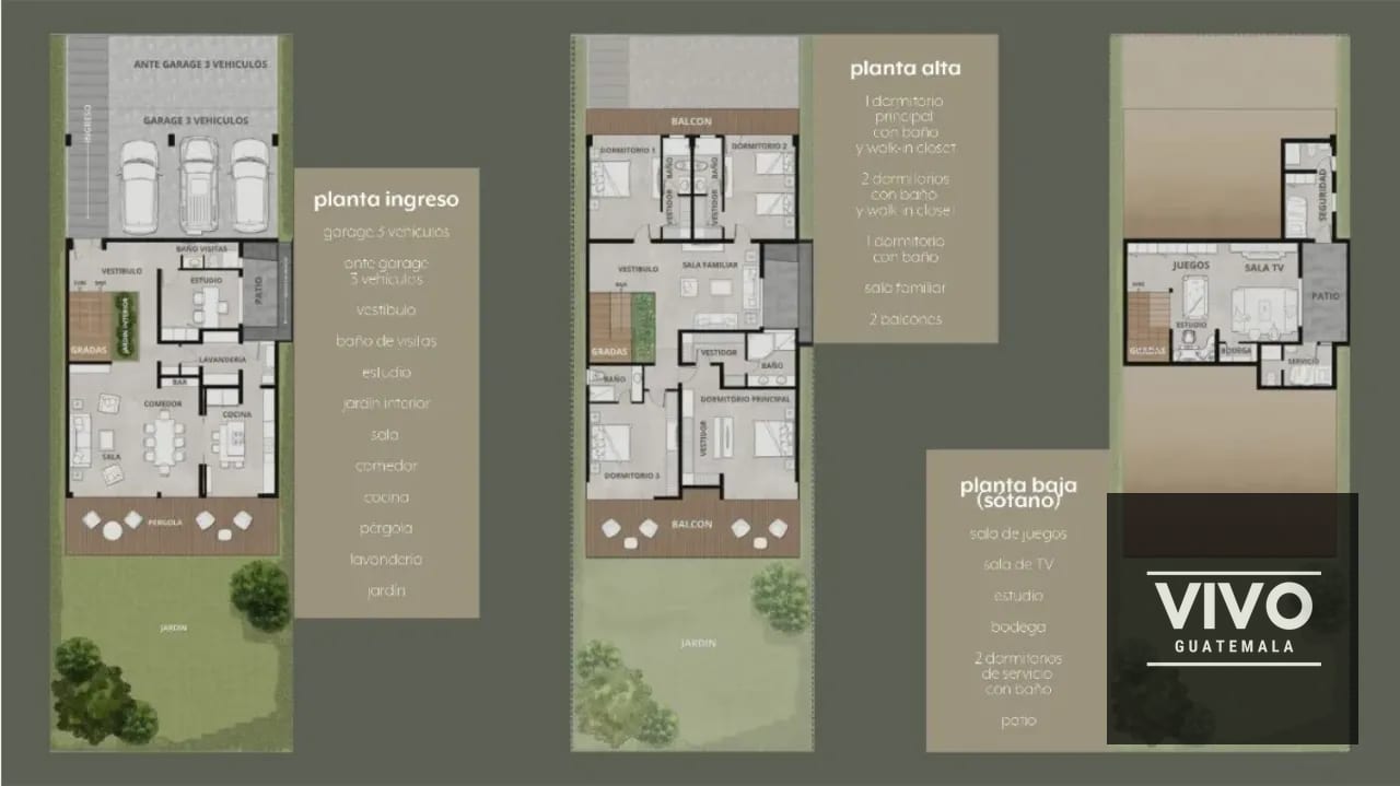 Casa en Venta – Legado del Bosque, Zona 16, Ciudad de Guatemala — Casa en Venta en Zona 16, Guatemala, Ciudad — foto 3 de 10