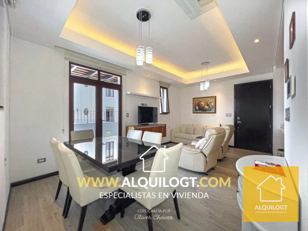 Apartamento amueblado Ciudad Cayalá Zona 16 de 2 HAB AGT1971 — Apartamento en Alquiler en Ciudad Cayalá, Zona 16, Guatemala, Ciudad — foto 1 de 12
