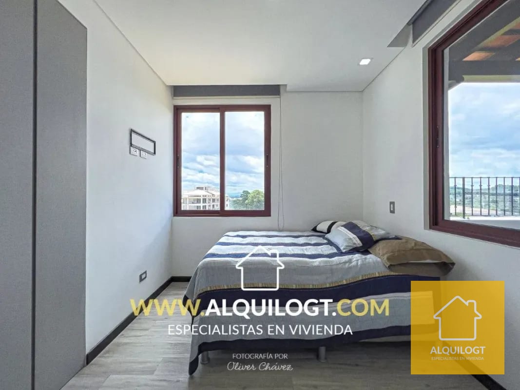 Apartamento amueblado Ciudad Cayalá Zona 16 de 2 HAB AGT1971 — Apartamento en Alquiler en Ciudad Cayalá, Zona 16, Guatemala, Ciudad — foto 9 de 12