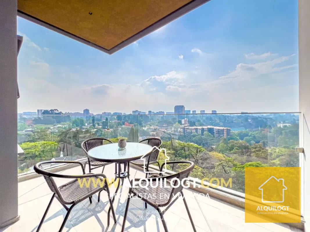 APARTAMENTO AMUEBLADO EN TRIVÁ EL MAESTRO ZONA 15 DE 3 HAB AGT1443 — Apartamento en Alquiler en Trivá, Zona 15, Guatemala, Ciudad — foto 3 de 5