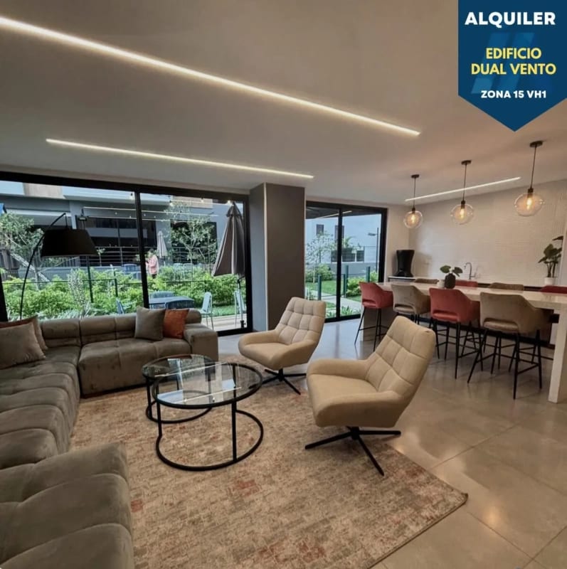Alquiler Apartamento - Dual Vento, Zona 15, VH2 — Apartamento en Alquiler en Dual, Zona 15, Guatemala, Ciudad — foto 12 de 13