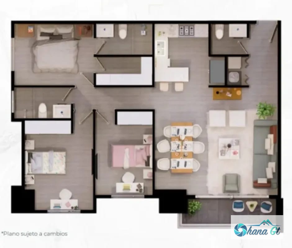 APARTAMENTO NUEVO EN VENTA,  ZONA 16 — Apartamento en Venta en Zona 16, Guatemala, Ciudad — foto 10 de 10