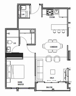 VENTA DE APARTAMENTO EN ZONA 10 ATARAH — Apartamento en Venta en Atarah, Zona 10, Guatemala, Ciudad — miniatura 8 de 12