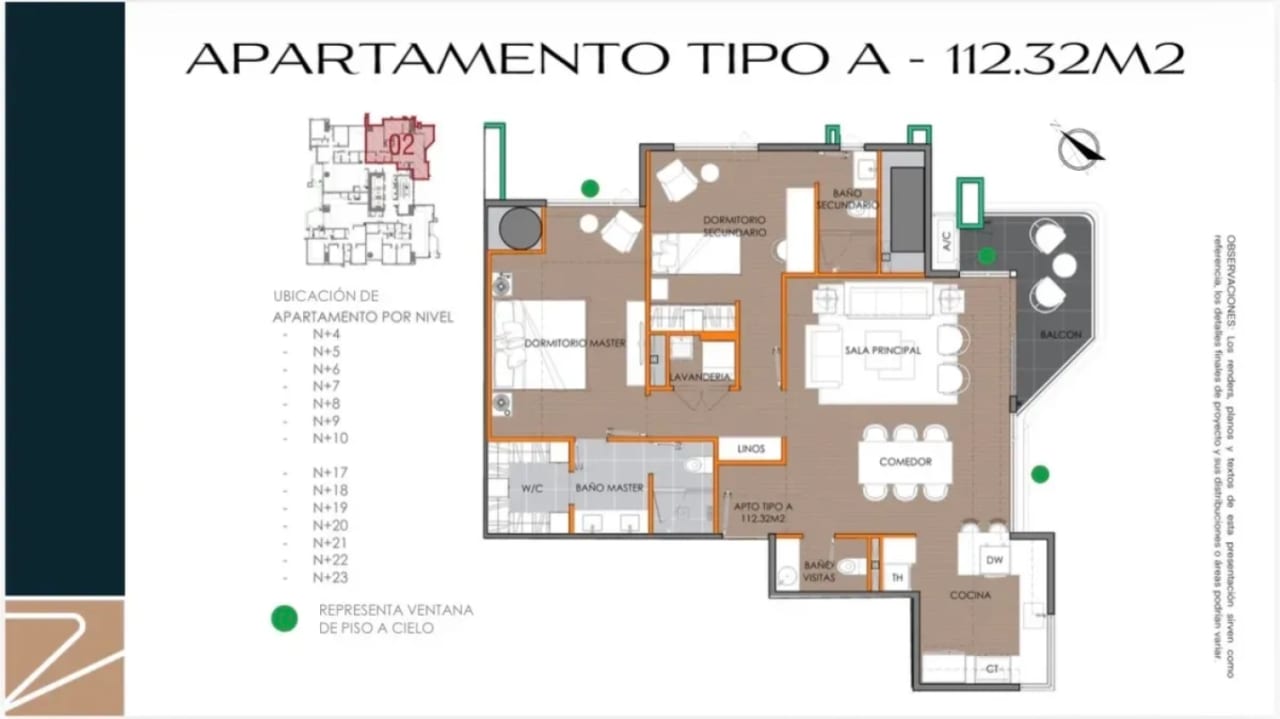 Proyecto Valtaro Zona 14 (ULTIMOS Apartamentos) — Apartamento en Venta en Zona 14, Guatemala, Ciudad — foto 11 de 17