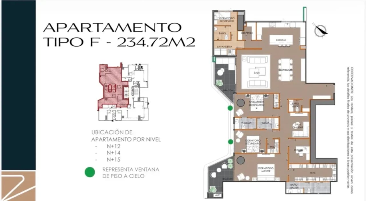 Proyecto Valtaro Zona 14 (ULTIMOS Apartamentos) — Apartamento en Venta en Zona 14, Guatemala, Ciudad — foto 5 de 17