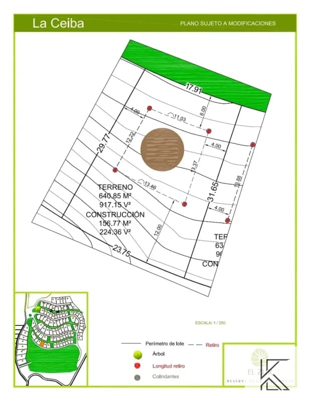 Terreno en Zur Residences - Area La Ceiba — Terreno en Venta en Carretera al Pacífico, Escuintla — foto 1 de 1