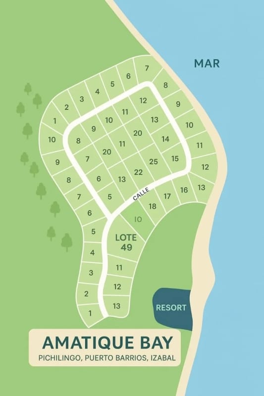 Terreno en VENTA - Amatique Bay, Puerto Barrios - Izabal — Terreno en Venta en Puerto Barrios, Izabal — foto 2 de 2