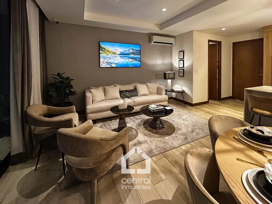 Apartamento de 2 habitaciones en excelente ubicación en Ferré 10, zona 10 — Apartamento en Venta en Ferré Diez, Zona 10, Guatemala, Ciudad — foto 1 de 17