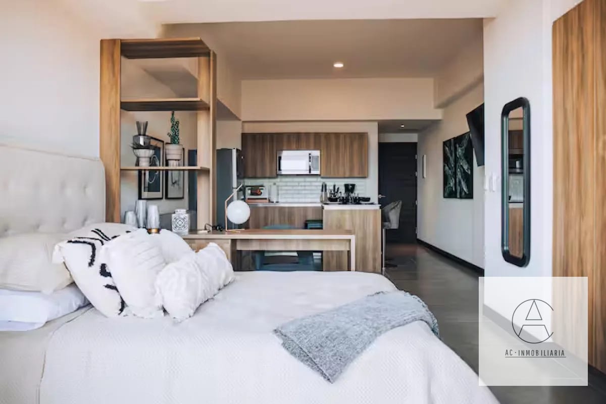 Apartamento amueblado y equipado en venta, Elemento, zona 13 — Apartamento en Venta en Elemento Plaza Berlín, Zona 13, Guatemala, Ciudad — foto 1 de 14