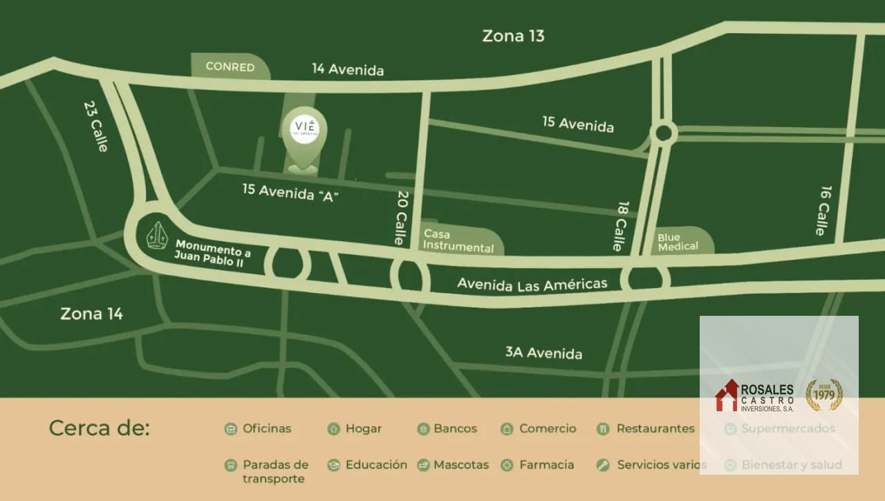 Vié Las Américas / Zona 13 / Modelo LAVANDA — Apartamento en Venta en Zona 13, Guatemala, Ciudad — foto 5 de 6