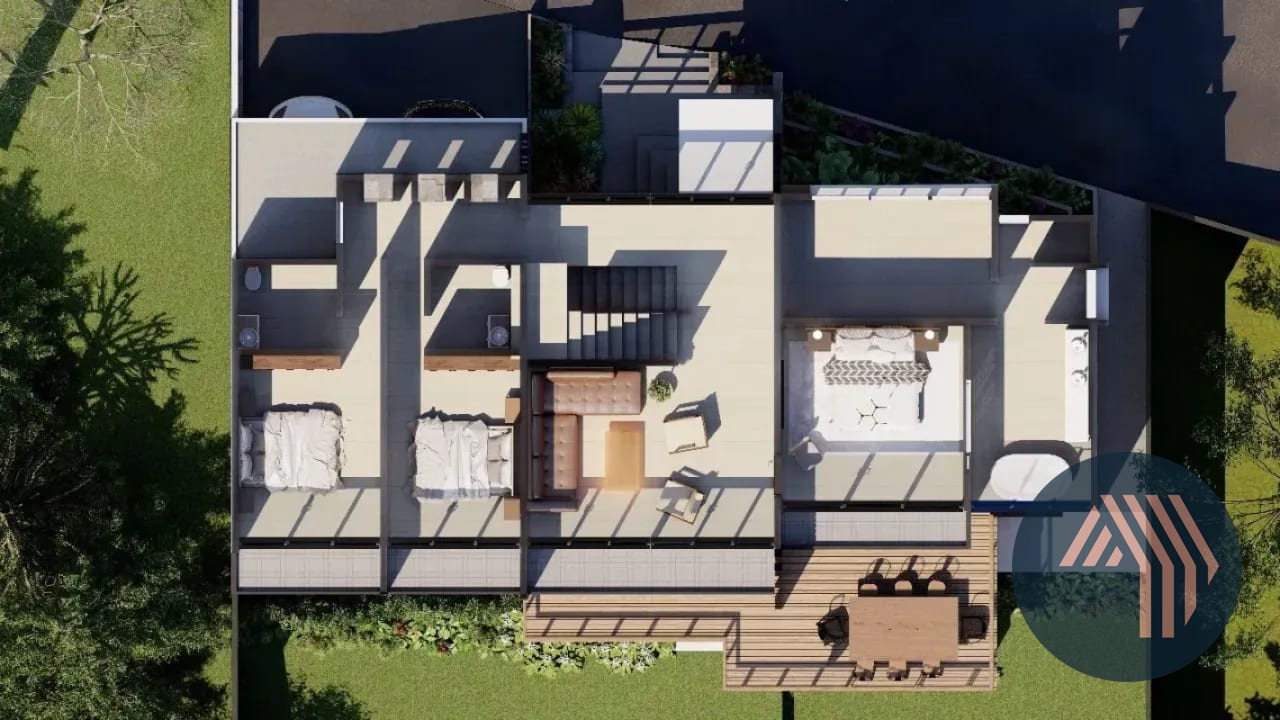 Venta de Moderna Casa en Planos - Santa Rosalía, KM 12.5 CES — Casa en Venta en Santa Rosalia La Laguna, Carretera a El Salvador, Guatemala, Ciudad — foto 8 de 17