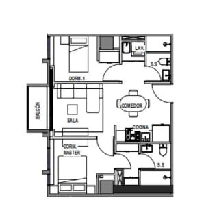 APARTAMENTO EN VENTA ZONA 10 — Apartamento en Venta en Zona 10, Guatemala, Ciudad — miniatura 2 de 8