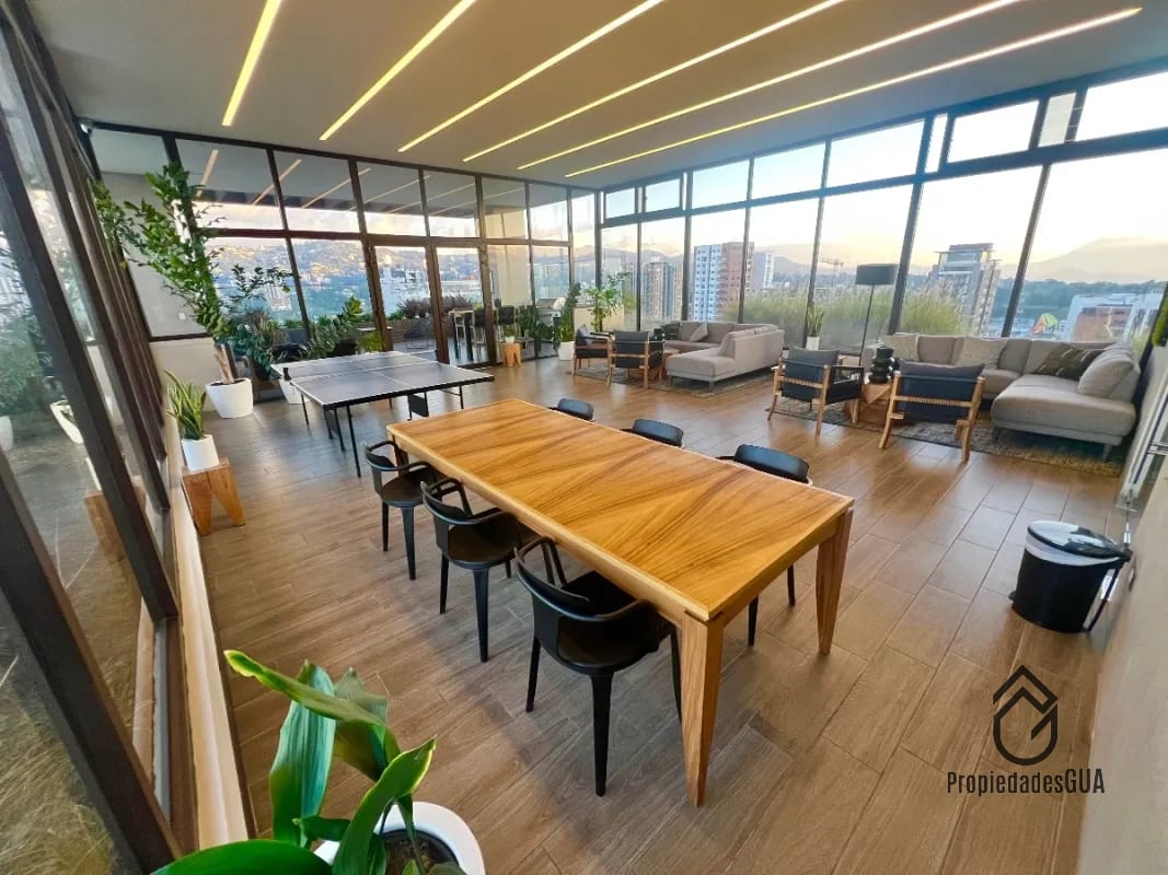 Apartamento con terraza y jardin 4 hab — Apartamento en Venta en Zona 10, Guatemala, Ciudad — foto 3 de 15