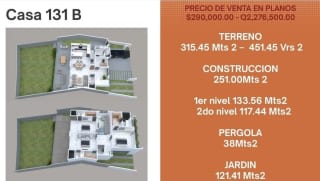 Casa en venta en San Antonio km 16 CAES — Casa en Venta en San Antonio, Carretera a El Salvador, Guatemala, Ciudad — miniatura 2 de 8