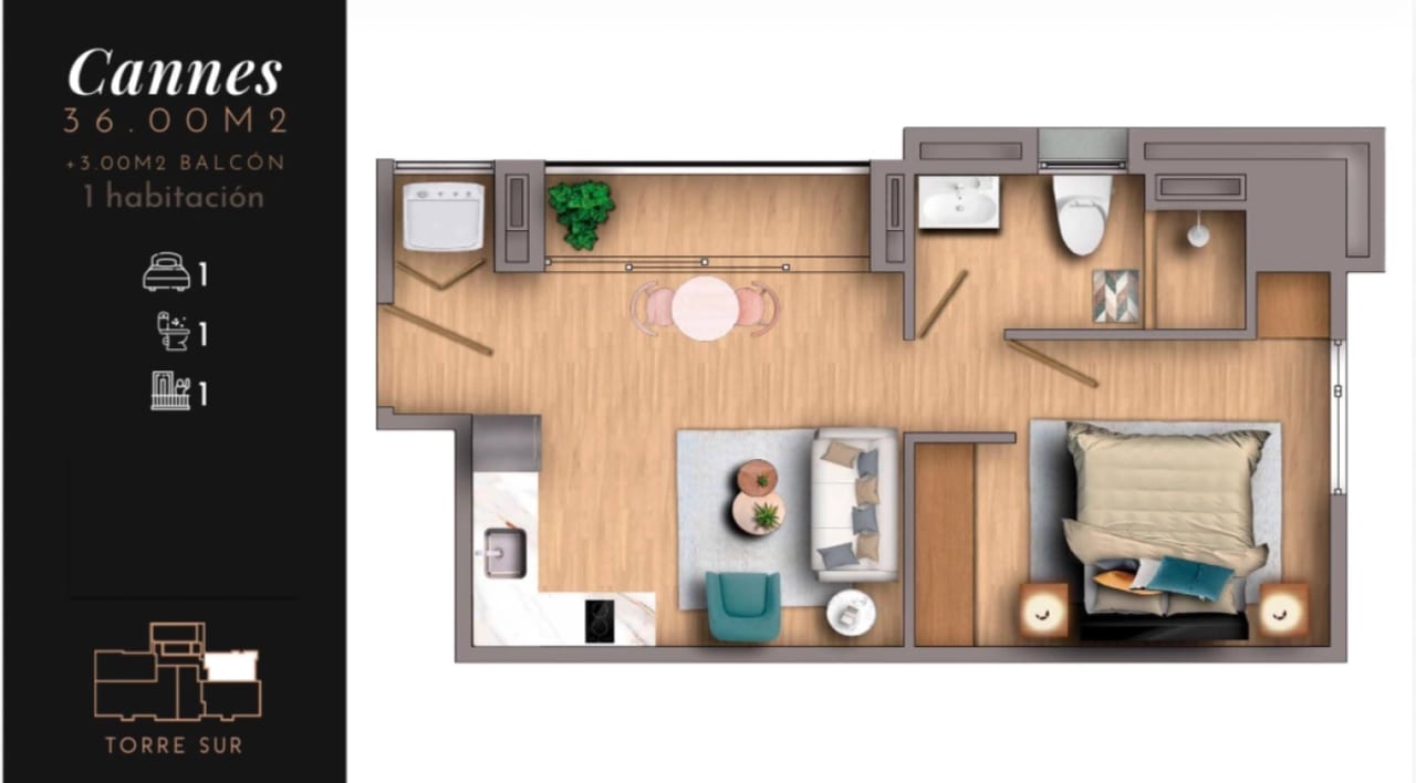 Apartamentos en planos en Edificio Vie Proceres! — Apartamento en Venta en Zona 10, Guatemala, Ciudad — foto 2 de 12