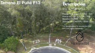 Terrenos exclusivos en venta en El Pulté — Terreno en Venta en Zona 16, Guatemala, Ciudad — miniatura 5 de 13