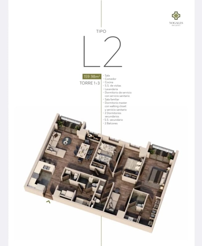 Apartamento nuevo en renta y venta en Nogales Cayalá z16 Guatemala. — Apartamento en Alquiler en Zona 16, Guatemala, Ciudad — foto 17 de 17