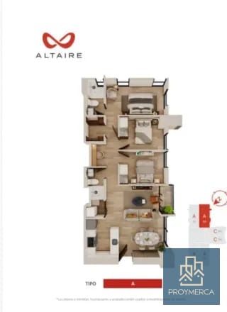 Apartamento en venta, Edificio Altaire, Zona 11 — Apartamento en Venta en Zona 11, Guatemala, Ciudad — miniatura 2 de 10