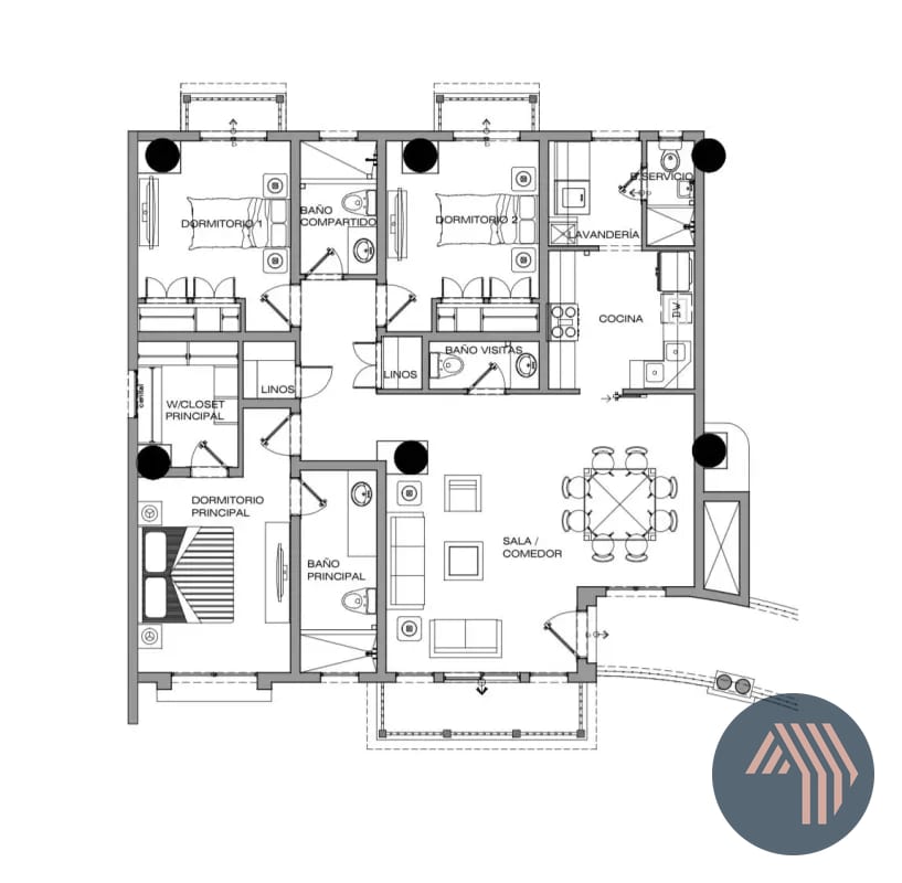 ALQUILER DE HERMOSO APARTAMENTO - DURIÁN CAYALÁ, ZONA 16 — Apartamento en Alquiler en Ciudad Cayalá, Zona 16, Guatemala, Ciudad — foto 2 de 14