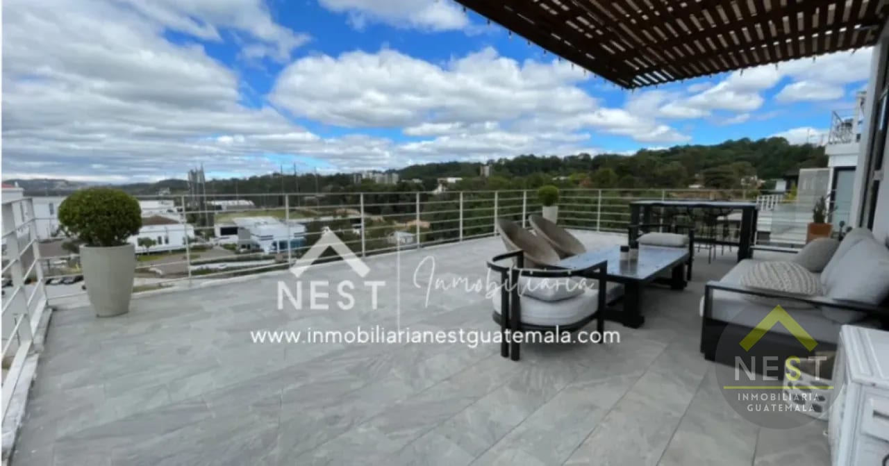 Penthouse amueblado con acabados de lujo y una terraza única, en Renta | SHIFT CAYALÁ - Zona 16 — Apartamento en Alquiler en shift cayala, Zona 16, Guatemala, Ciudad — foto 1 de 16