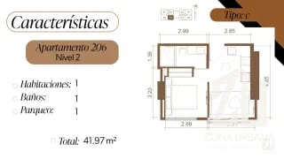 Apartamento ideal para inversión en VERVE, Zona 14 — Apartamento en Venta en Zona 14, Guatemala, Ciudad — miniatura 3 de 11