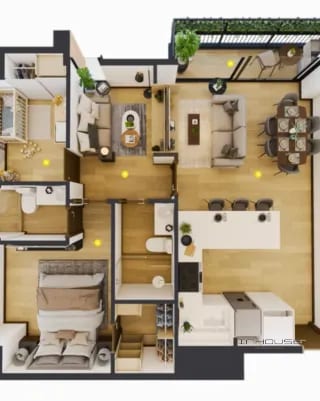 APARTAMENTO EN VENTA ZONA 16 PARA ESTRENAR — Apartamento en Venta en Zona 16, Guatemala, Ciudad — miniatura 4 de 8