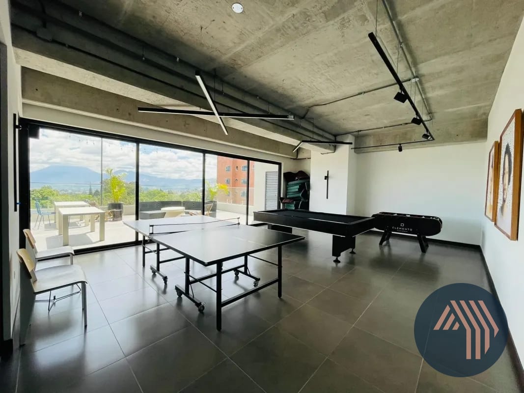 ALQUILER DE CÉNTRICO APART/STUDIO - ELEMENTO, ZONA 13 — Apartamento en Alquiler en Elemento Plaza Berlín, Zona 13, Guatemala, Ciudad — foto 3 de 17