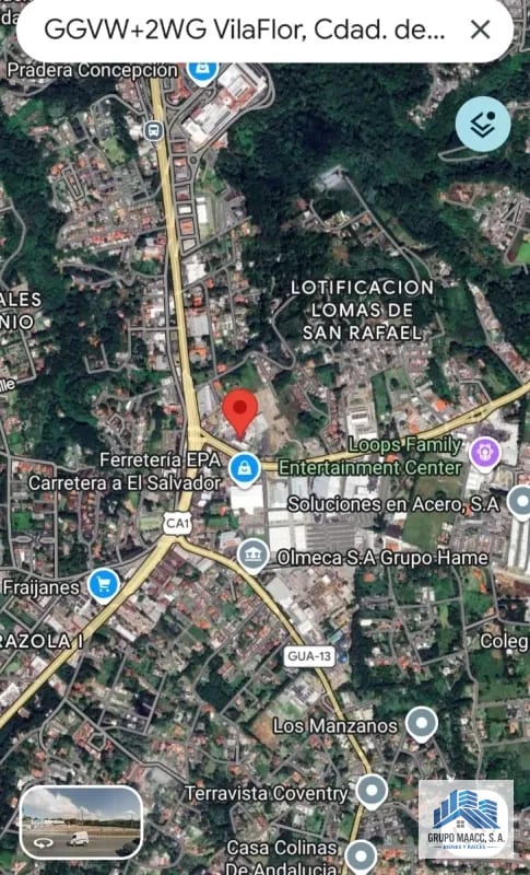 VENTA 6 MANZANAS PARA DESARROLLO KM 16.5 CAES VILAFLOR — Finca en Venta en Santa Catarina Pinula, Guatemala, Ciudad — foto 8 de 8