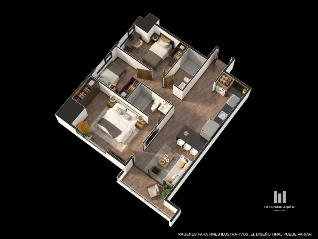 Preventa Exclusiva en Zona 11 Apartamentos en Planos — Apartamento en Venta en Zona 11, Guatemala, Ciudad — foto 2 de 12