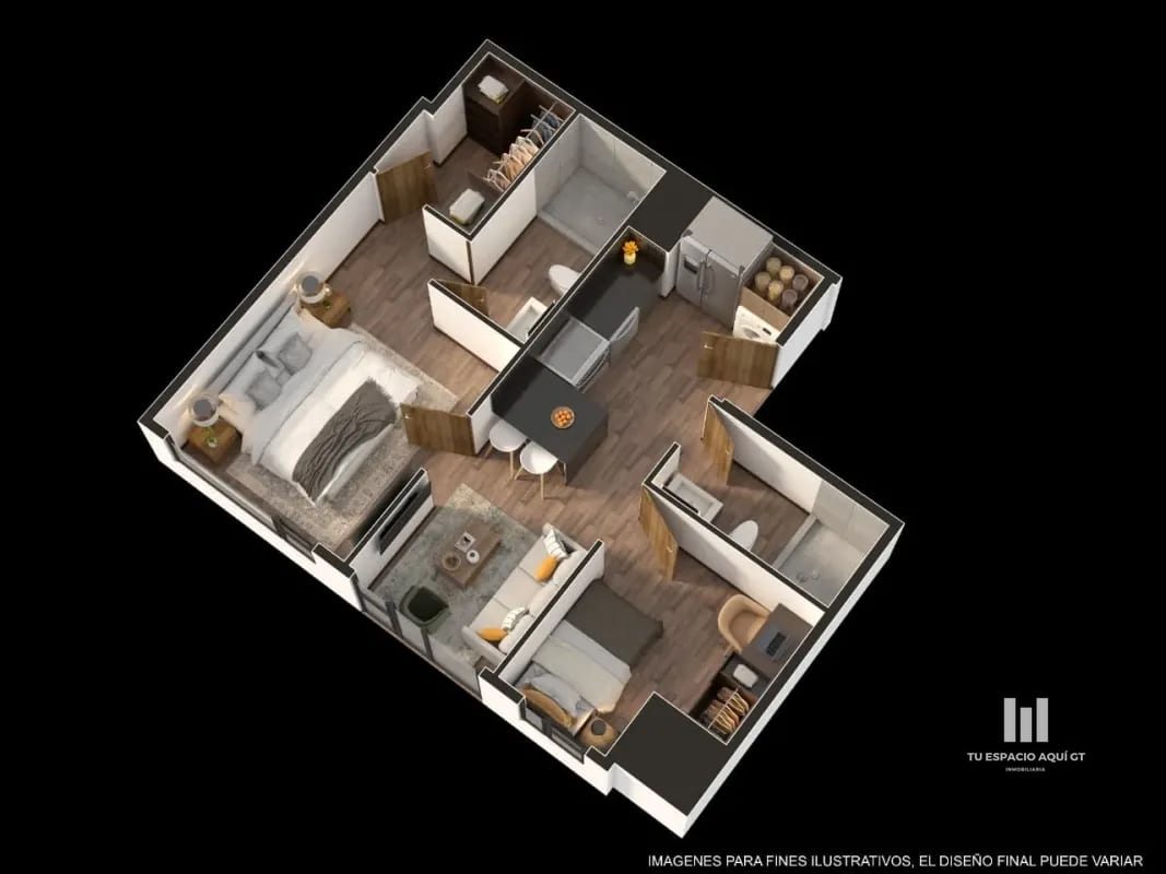 Preventa Exclusiva en Zona 11 Apartamentos en Planos — Apartamento en Venta en Zona 11, Guatemala, Ciudad — foto 3 de 12