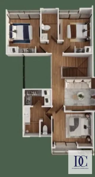 CASA EN RENTA – CONDOMINIO 7 GOTAS DE SAN VICENTE | KM 16.5 CAES — Casa en Alquiler en Santa Catarina Pinula, Guatemala, Ciudad — miniatura 3 de 5