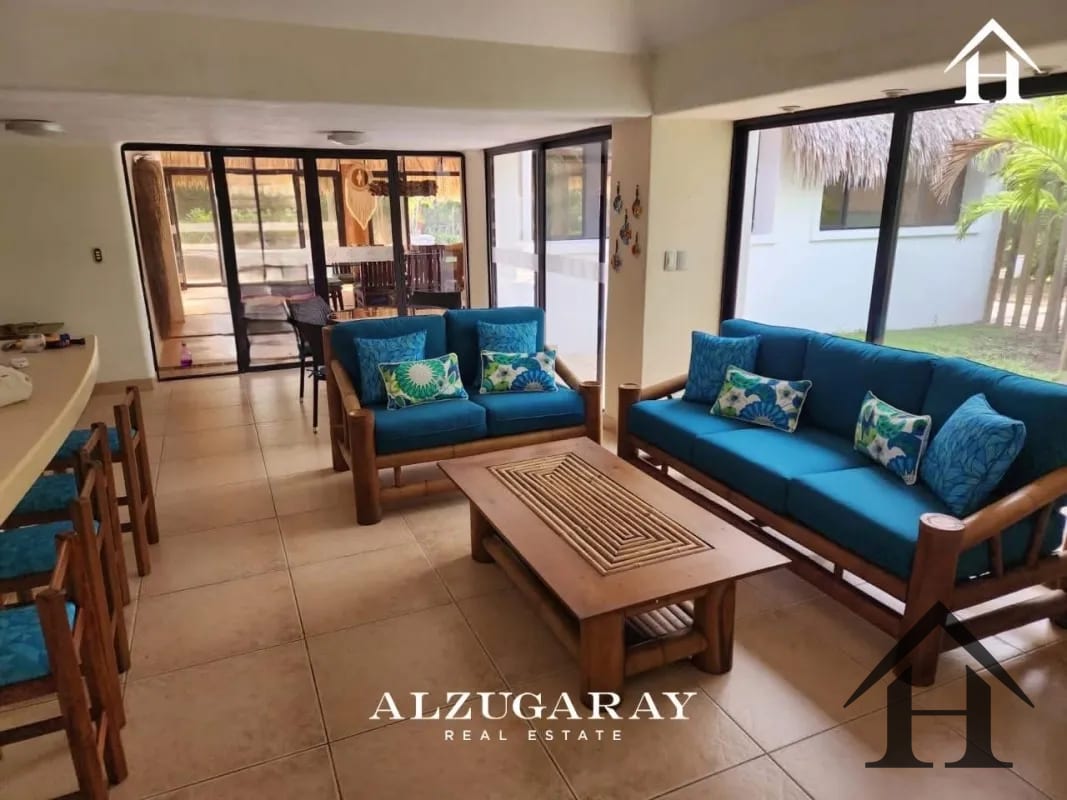 REMATO casa de playa amueblada a 3kms del puente hacía Monterrico — Casa vacacional en Venta en Iztapa, Escuintla — foto 8 de 11