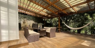 BOSQUE ESCONDIDO  KM 21.5 CARRETERA FRAIJANES. AMPLIO TERRENO DE 8.20 FRENTE X 30.60 FONDO. — Casa en Venta en Carretera a El Salvador, Guatemala, Ciudad — miniatura 12 de 17